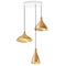 Swell Chandelier  option Brass and Brass