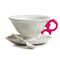 I-Wares Porcelain Tea Cup Set  option Fuchsia