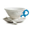 I-Wares Porcelain Tea Cup Set  option Light Blue