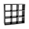 Modular Bookshelf - 9 Shelves  option Black