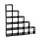 Modular Bookshelf - 15 Shelves  option Black
