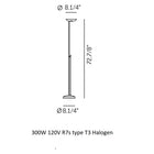 Icons P-1129 Floor Lamp