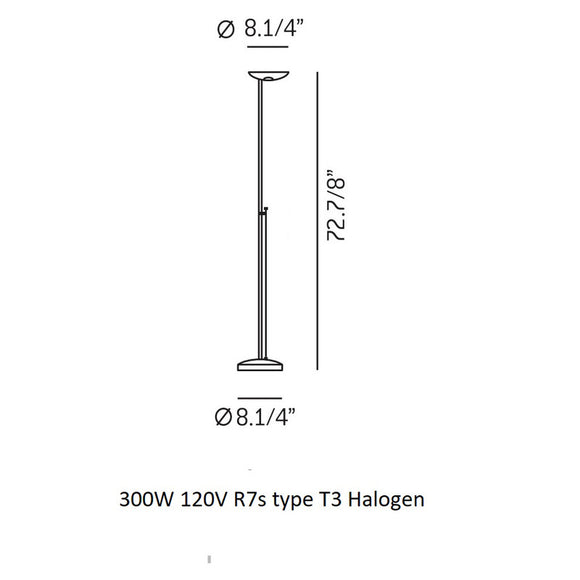 Icons P-1129 Floor Lamp