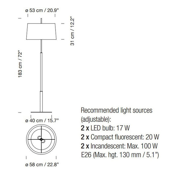 Diana Mayor Floor Lamp