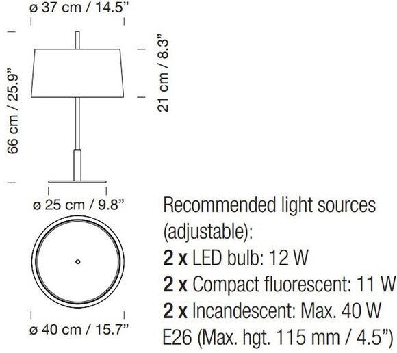 Diana MENOR Table Lamp