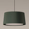 GT6 Pendant Light  option Green Raw Ribbon