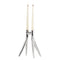 Abbracciaio Candelabra  option Chrome