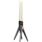 Abbracciaio Candelabra  option Gun Metal