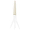 Abbracciaio Candelabra  option White