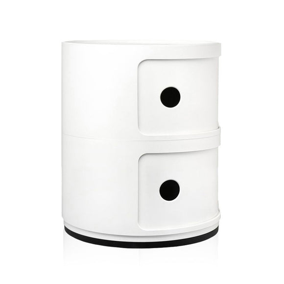 Kartell Componibili Round 2-Door Storage Tower - 2Modern