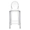 One More, One More Please Round Back Stool (Set of 2)  option Crystal
