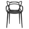 Masters Chair (Set of 2)  option Black
