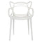 Masters Chair (Set of 2)  option White