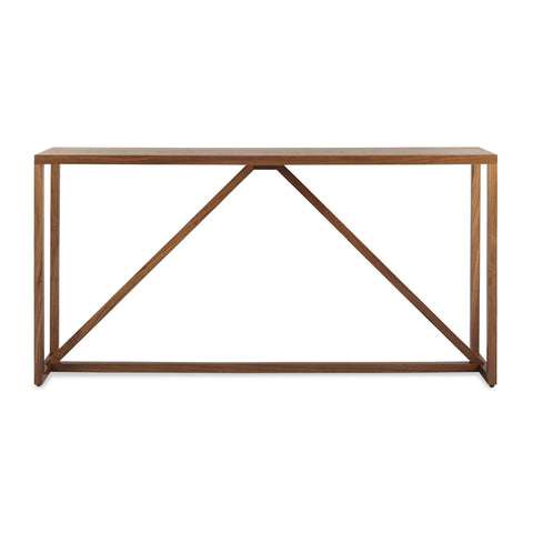 Strut Wood Console Table