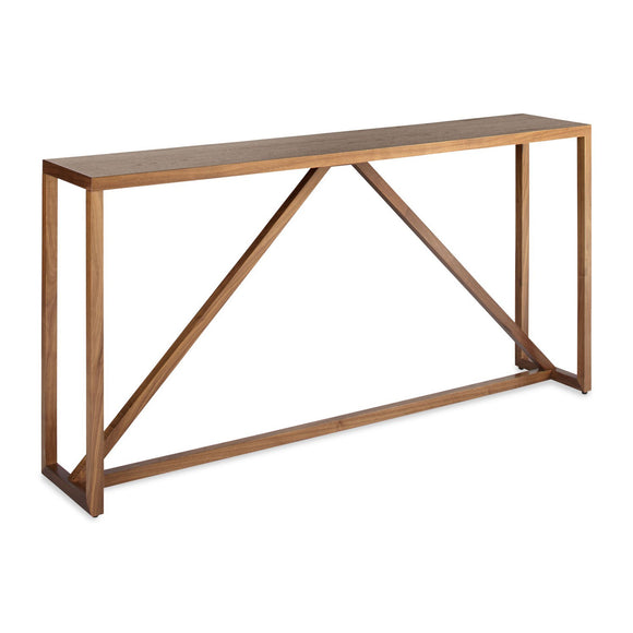 Strut Wood Console Table