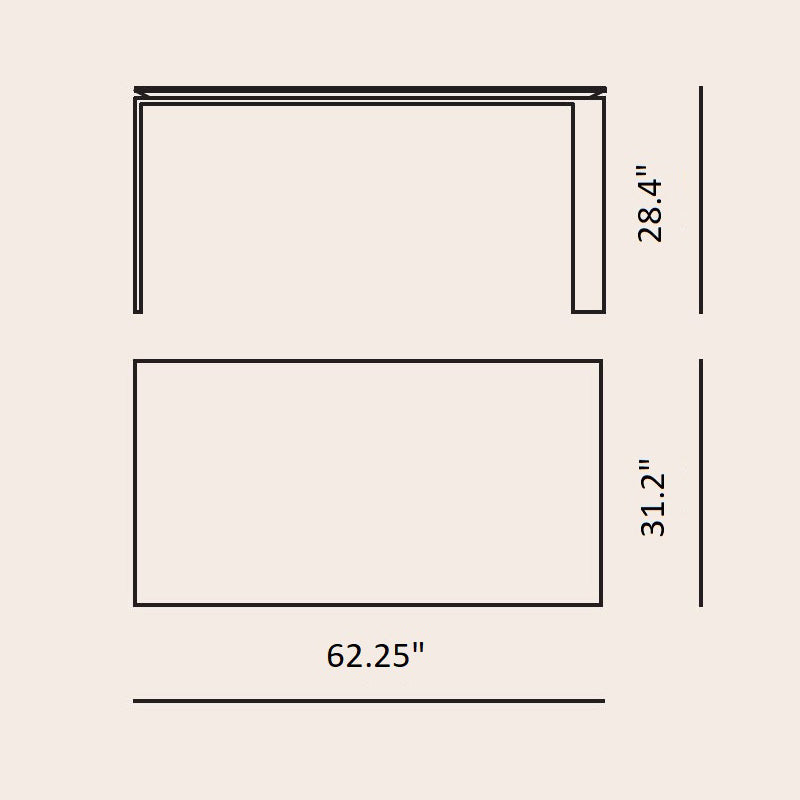 Four Table - Rectangular