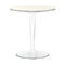 Tip Top Side Table  option Heavy White