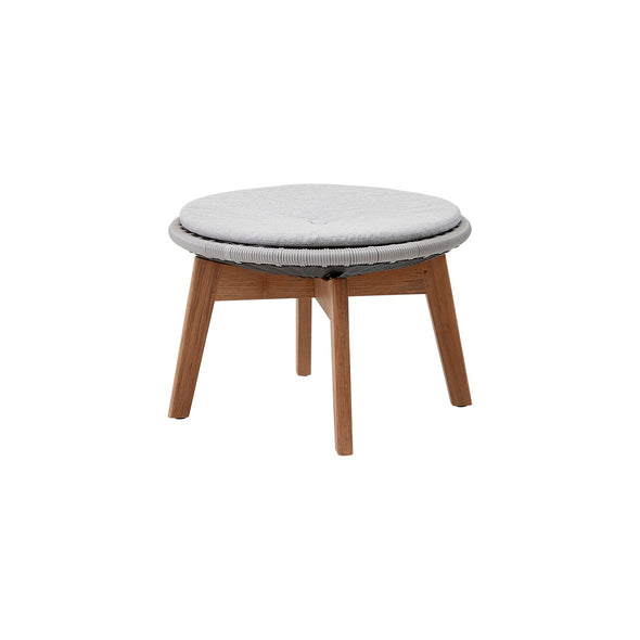 Peacock Outdoor Footstool/Side Table