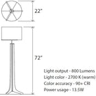 Forma LED Floor Lamp
