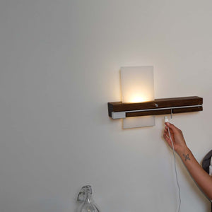 Levo LED Bedside Reading Light w/USB Charger