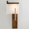 Oris Wall Light  option Oiled Walnut