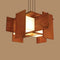 Muto Pendant Light  option Oiled Walnut