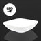 Pillow Illuminated Coffee Table  option White Light
