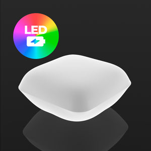 Pillow Illuminated Outdoor Ottoman