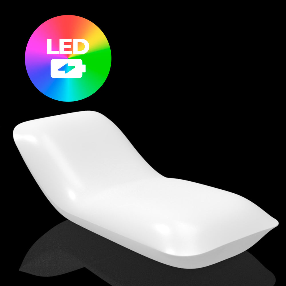 Pillow Illuminated Outdoor Sun Chaise