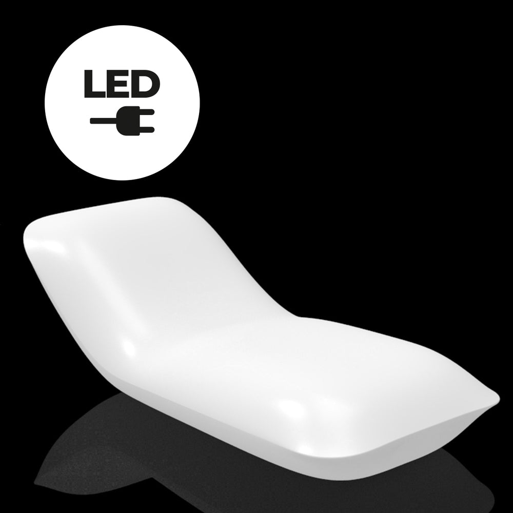 Pillow Illuminated Outdoor Sun Chaise