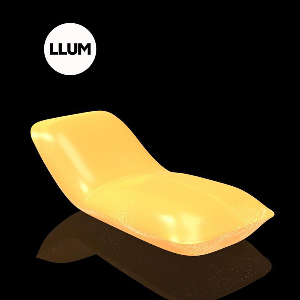 Pillow Illuminated Outdoor Sun Chaise