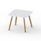 Sloo Table - Iroko Wood Legs  option Small