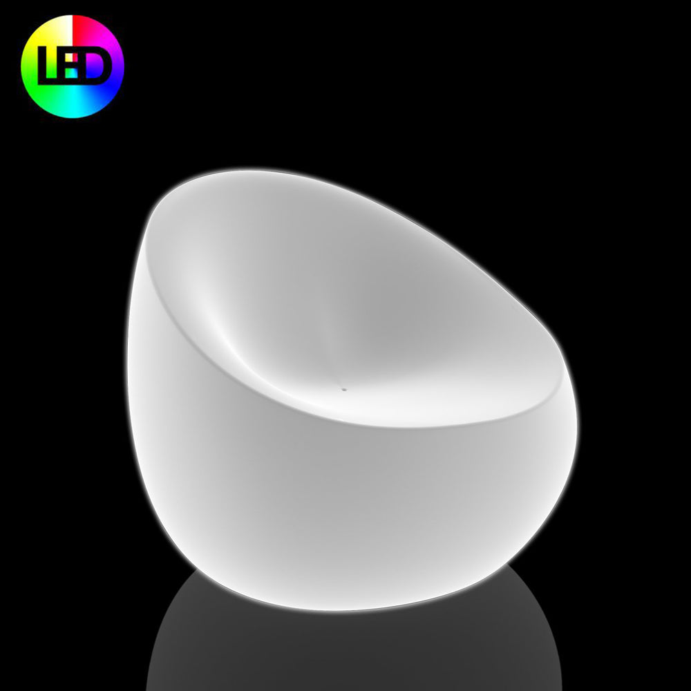 Stone Illuminated Outdoor Lounge Chair