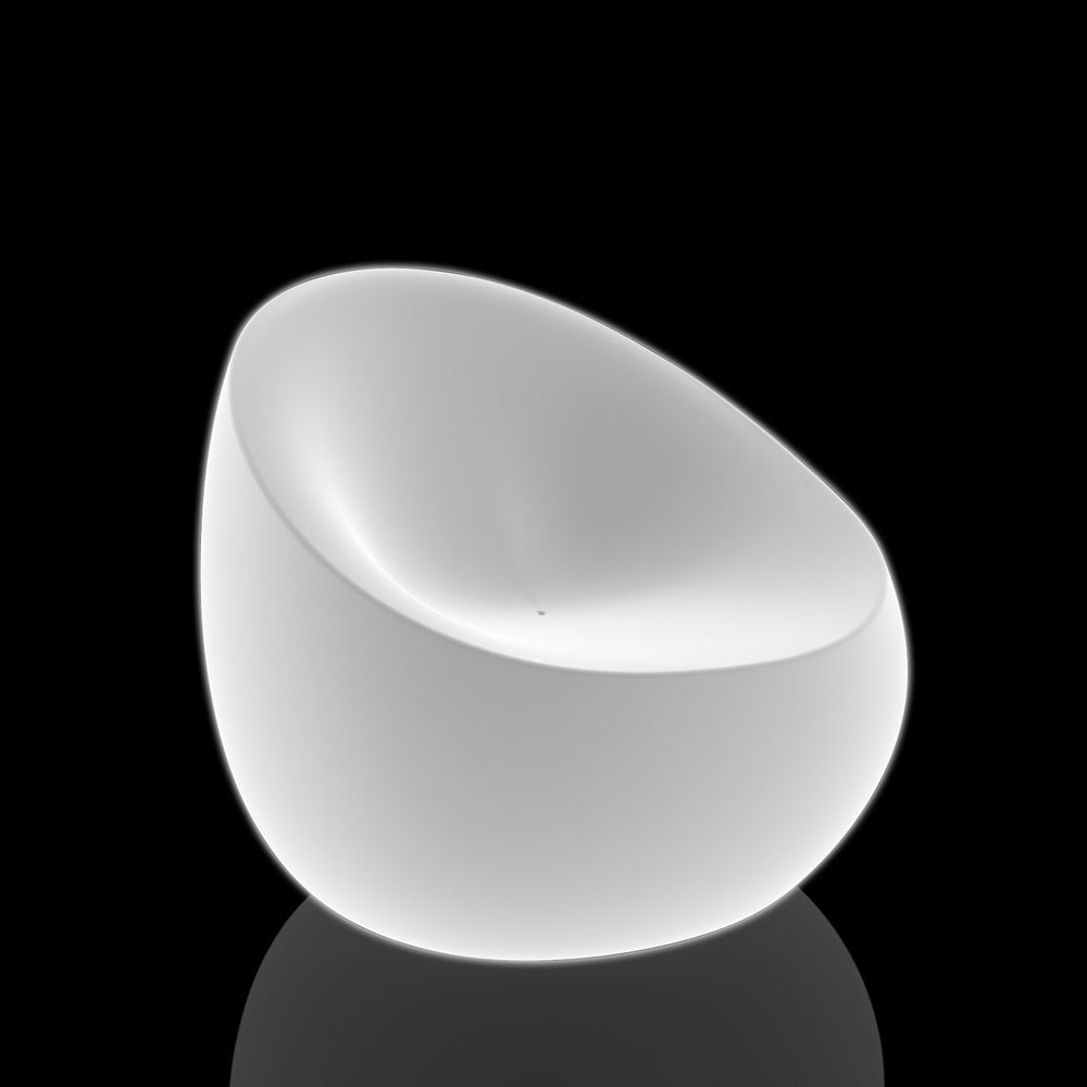 Stone Illuminated Outdoor Lounge Chair