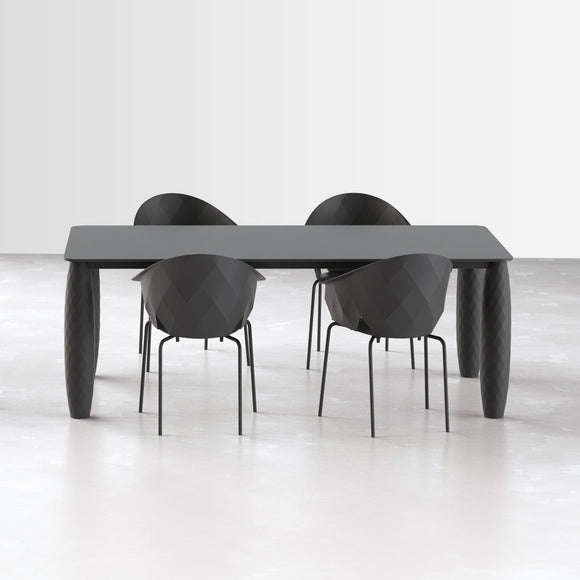 Vases Stackable Chair (Set of 4)
