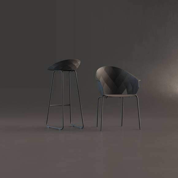 Vases Stackable Chair (Set of 4)
