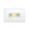 Luna LED Medium Step Light  option Satin White