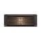 Louvered Brick Light  option Bronze