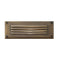 Louvered Brick Light  option Matte Bronze
