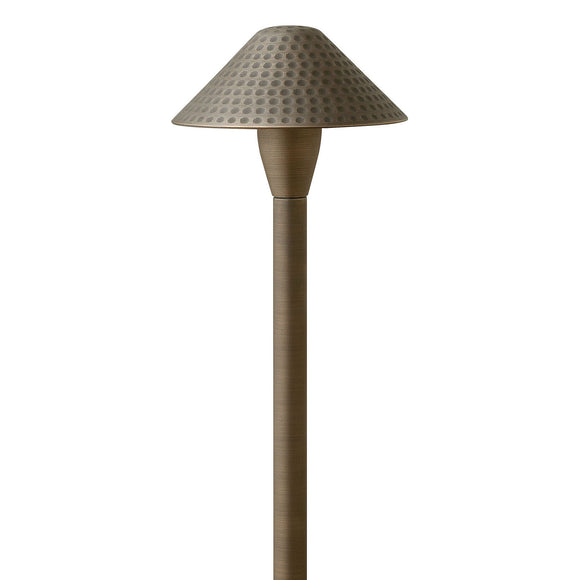 Hardy Island Small Hammered Outdoor Path Light