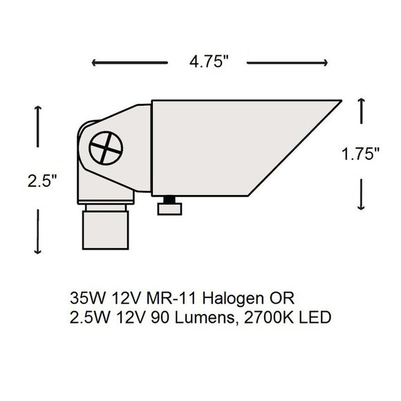 Hardy Island Outdoor Spot Light
