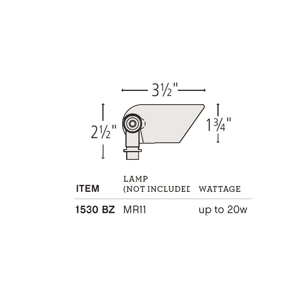 Accent MR11 Outdoor Spot Light