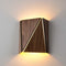 Calx Wall Light  option Oiled Walnut