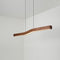 Camur Linear Pendant Light  option Oiled Walnut