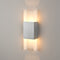 Ansa Wall Light  option Brushed Aluminum