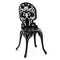 Industry Garden Sidechair  option Black