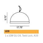 Plancton Pendant Light