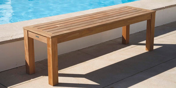 Linear Backless Outdoor Bench