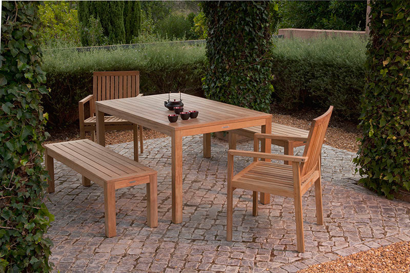 Linear Backless Outdoor Bench