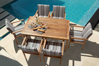 Linear Rectangular Dining Table